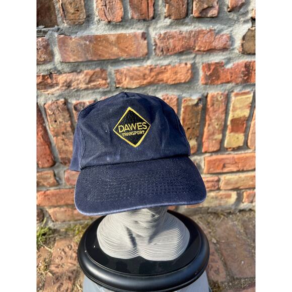 Trucker hat Dawes transport navy black yellow - Picture 1 of 7